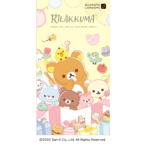 Rilakkuma condom jelly pack of 10